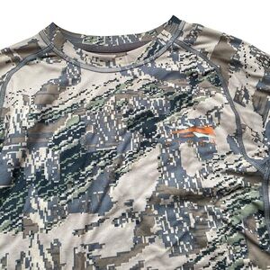 Sitka Gear Core Lightweight Crew LS Shirt Medium Gore Open Country Base Layer